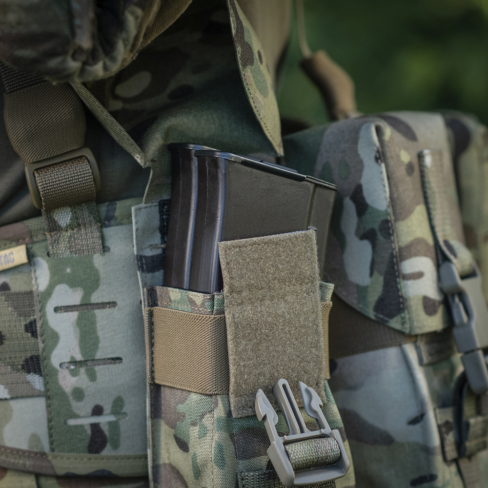 Подсумок M-Tac на два магазина закрыт Fastex Multicam Фото 3